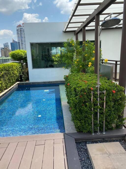 Delightful Condo In Central Location At Sukhumvit 49 Bangkok Exterior photo