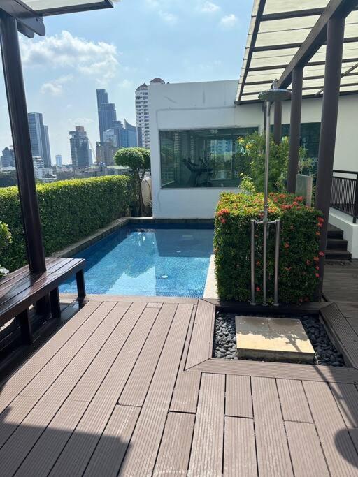 Delightful Condo In Central Location At Sukhumvit 49 Bangkok Exterior photo